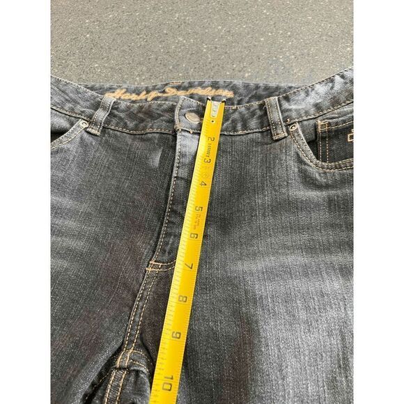 Harley Davidson Boot Cut Jeans in Black Size 12 Long - Picture 14 of 14